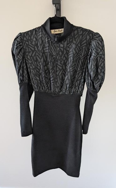 Women Jean Paul Gaultier Dress Black Viscose 36