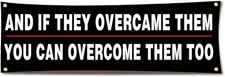 Workout Motivation Brass Grommet Sign Gym Flag Banner 71x24 Fitness Wall Decor