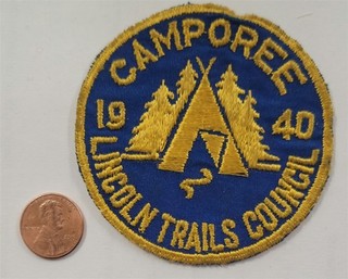 BSA 1940 Camporee Lincoln Trails Council Illinois