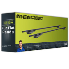 Menabo Tiger - Dachträger - Aluminium - für Fiat Panda Typ 169 NEU komplett