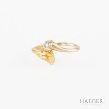 Lapponia Diamantquelle Ring | Gr. 52 | 750/- Gelbgold