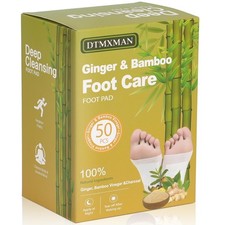 50 Packs Ginger Foot Pads, Natural Cleansing, Promoting Sleeping, Suitable fo...