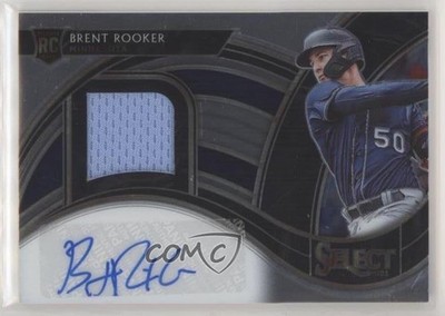 2021 Panini Select Rookie Jersey 19/299 Brent Rooker #RJA-BR Auto RC 0rm6