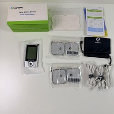 AUVON Rechargeable TENS Unit Muscle Stimulator 24 Modes 4th Gen TENS Machine