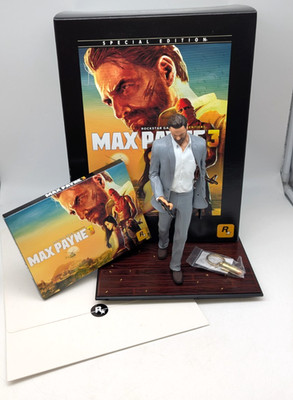 Max Payne 3 Special Edition Figur mit OVP !!! KEIN SPIEL !!! TOP *HÄNDLER*