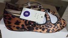 A New Day Women  s Tasmin Leopard Flats Size 7 New In Box