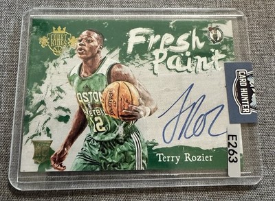 2015-16 Panini Court Kings Terry Rozier On Card Auto Boston Celtics RC ...