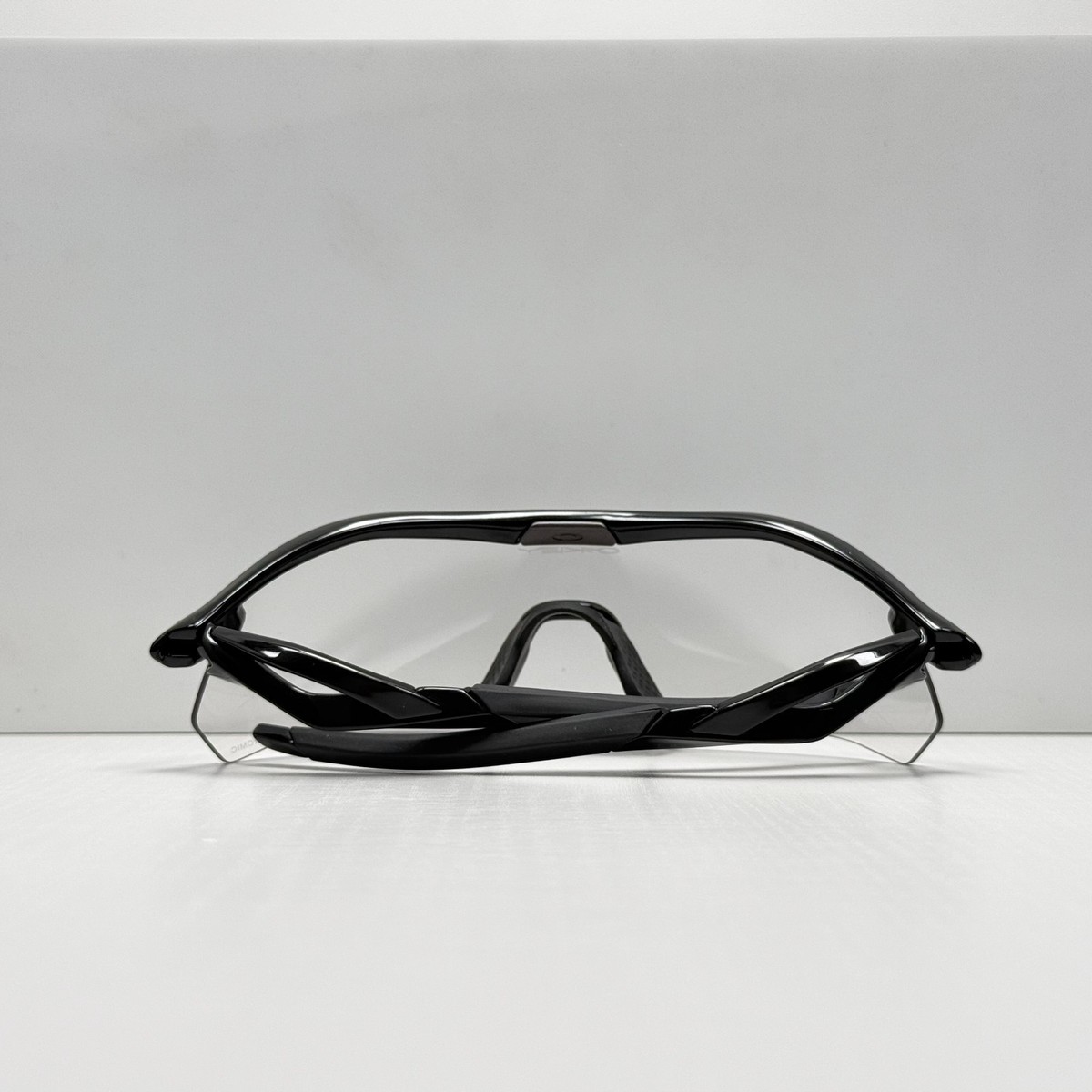 Oakley Radar Plate OO9495D Matte Black Clear Lens Sport Sunglasses