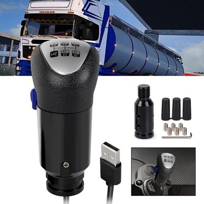 RASTP USB American Truck Simulator Shifter, Gearshift Knob for ATS & ETS2 Gam...