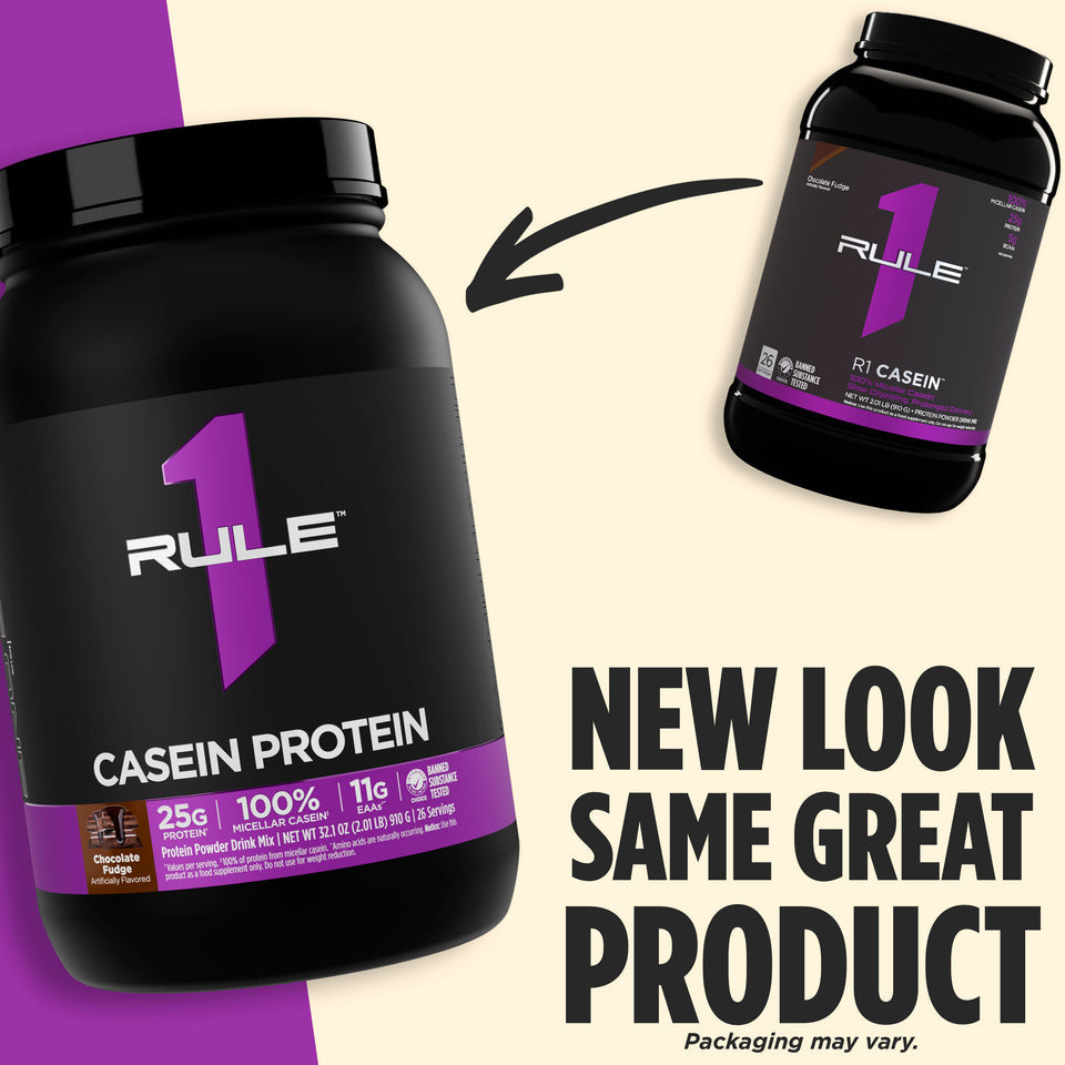 RULE ONE PROTEINS R1 CASEIN 100% Micellar Casein Slow Digesting 2 lb