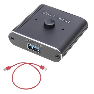 USB3.0 Switcher Seamlessly Sharing of USB Devices Between 2 Computers