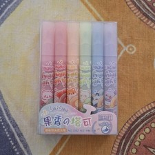 Sakura surligneurs parfumés lot de 6 NO.1032, emballage texte japonais