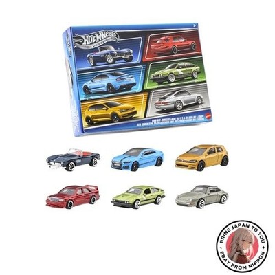 New Hot Wheels Euro Style Multi-Pack Vehicle Toys 6 Mini Cars Ages