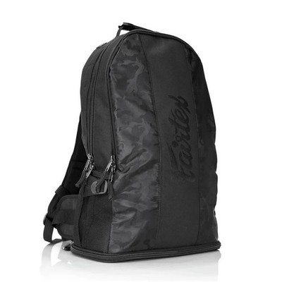 Fairtex BAG4 Muay Thai Rucksack Tasche Schwarz Fitness Ausrüstung Holdall