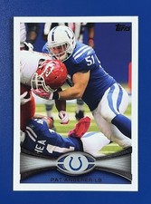 2012 Topps Football Pat Angerer Indianapolis Colts #129