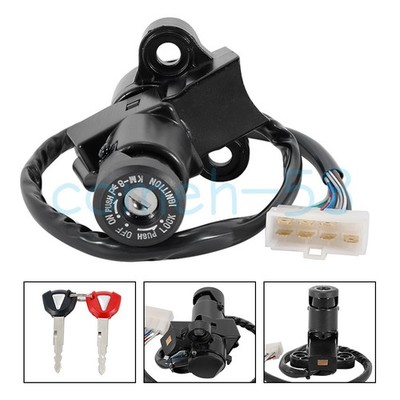 Ignition Key Lock Set For Kawasaki ZX636 ZR750 Z750S USA ZX600