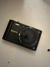 Sony Cyber Shot DSC-WX350 Digital Camera Black, 18.2MP || Battery Inc