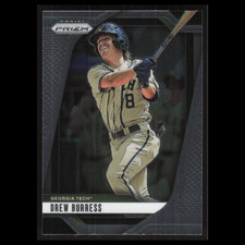 Drew Burress #103 2025 Panini Prizm Georgia Tech Yellow Jackets Baseball Card NM