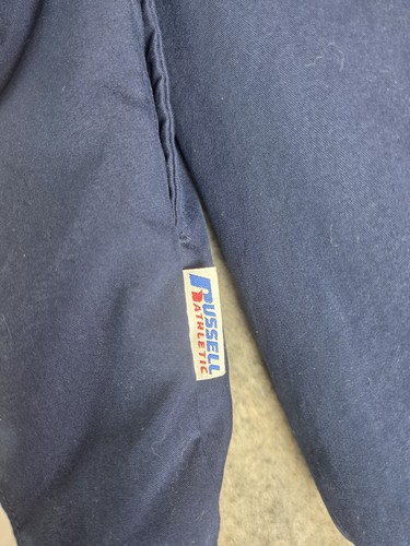 Michigan Bulls Baseball Windbreaker Jacket Team Issue XL #35 Full Zip Russell - Picture 6 of 8