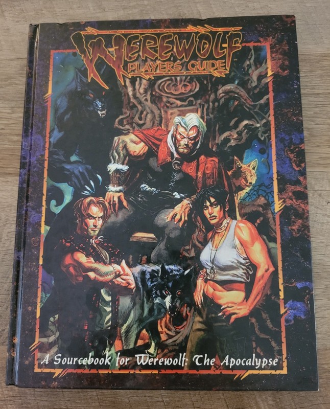 Werewolf Players Guide, White Wolf, World of Darkness, Rpg, Decent