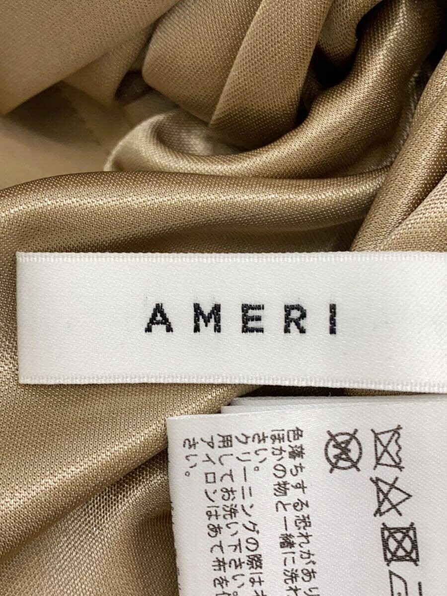 AMERI Long Sleeve Dress, Size S, Polyester, Beige… - image 3