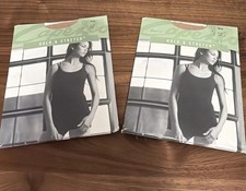 Capezio 145 -LSN- SMALL- Hold and Stretch -Stirrup Tights-NEW Lot of 2