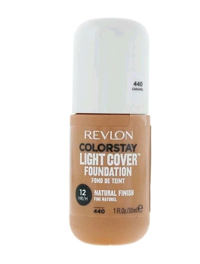  TRIPLE PACK Revlon Colorstay Light Cover Foundation  SP15 30ml 440 Caramel 12HR - Image 4 of 4