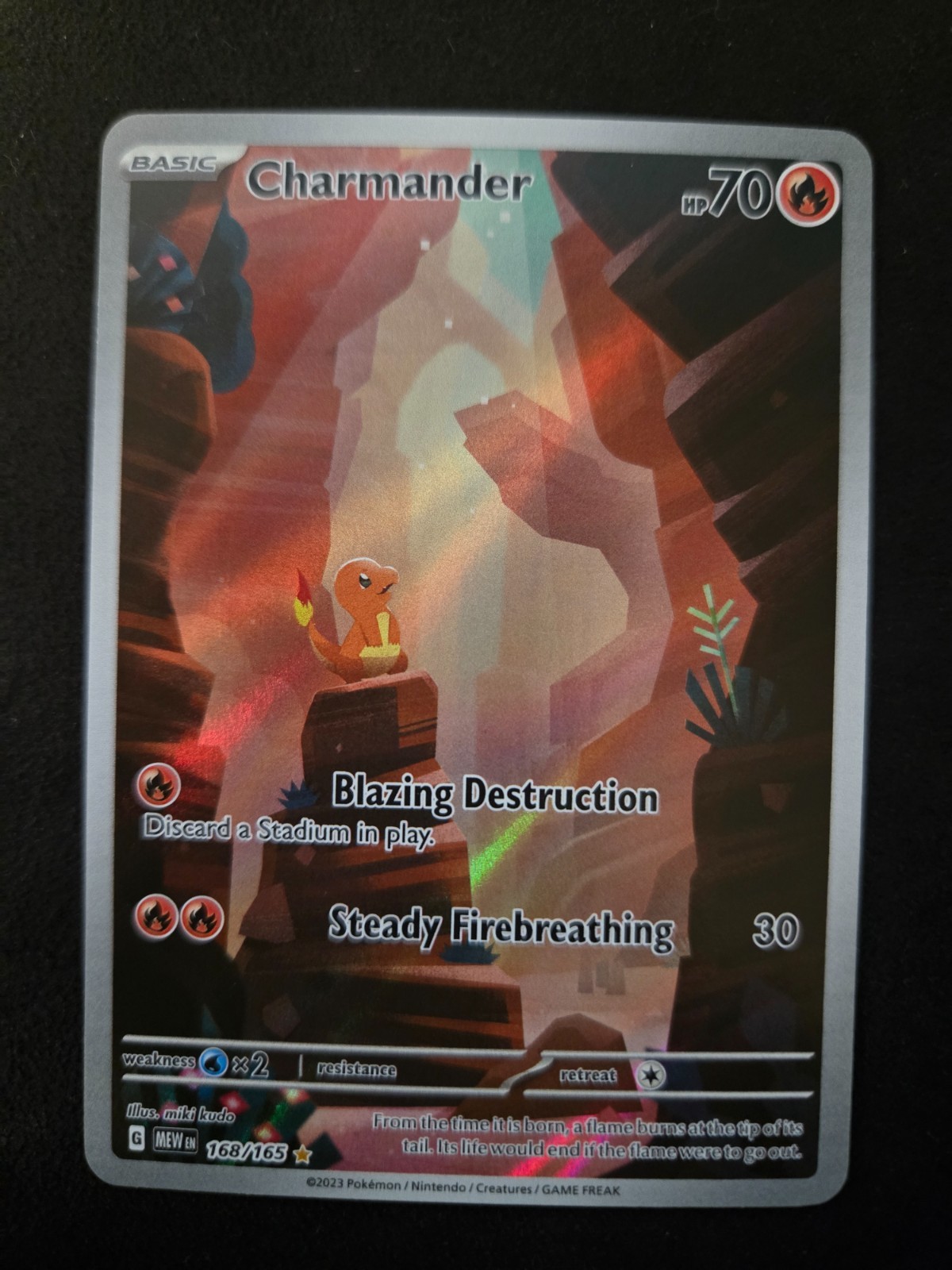 Charmander 168/165 Sv: Scarlet & Violet 151 Holo