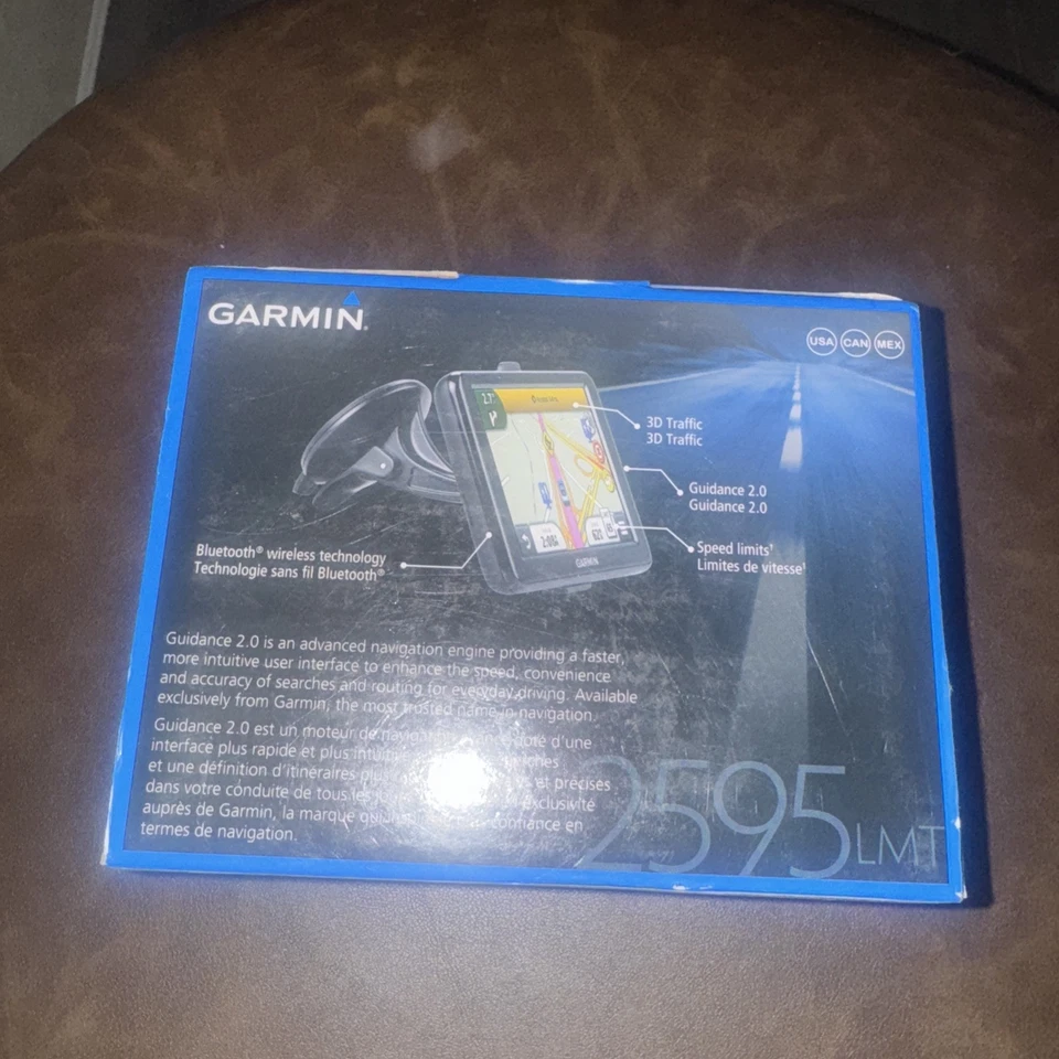 Garmin Nuvi 2595LMT 3in Touchscreen GPS Navigation w/ Car Charger Bundle - Image 3 of 4