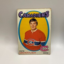 1971-72 Topps - Pete Mahovlich #84