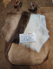Hand Stitched Leather Possibles Bag Blackpowder Mountain Man