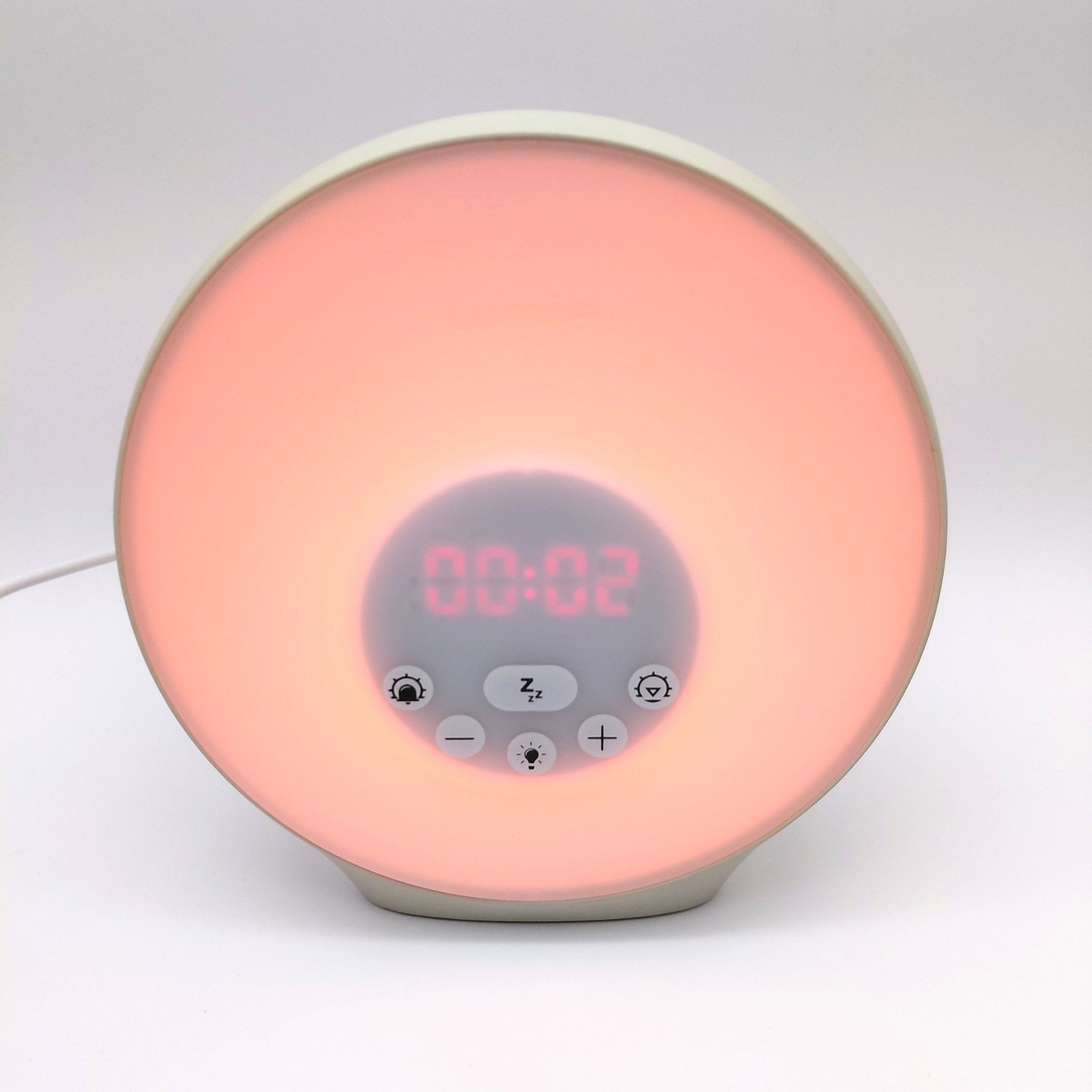 Lumie Sunrise Alarm - Wake-up Alarm, Sunset Sleep , Sounds & Mood Lighting White