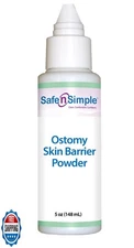 Safe n' Simple Stoma Skin Barrier Powder - 5 oz - Medicated Protective Skin B