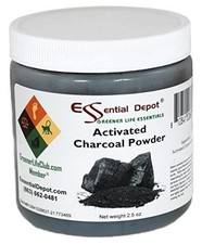 Essential Depot Activated Charcoal Powder - 2.5 oz