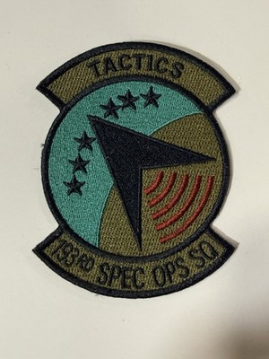 Vintage USAF US Air Force 193rd Special Operations Squadron SOS  TACTICS  Patch