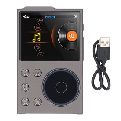 HiFi MP3 Player with BT 5.3, Lossless DSD DAC FLAC Player Digital Audio Music 