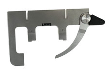 Microscope Mechanical Stage Specimen Slide Holder Clip with Vernier Scale