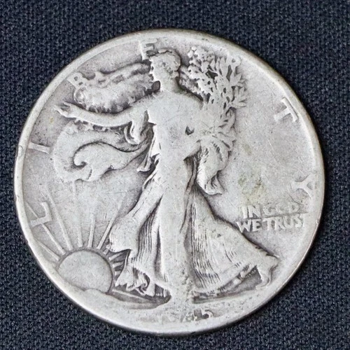 1945 Walking Liberty Half Dollar | 90% Silver | Good Circulated | US Coin