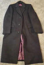 Men's Long Dress Coat - Cashmere & Wool! Rare Regal Piece!