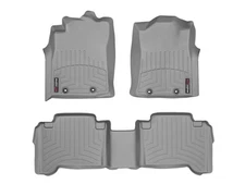 WeatherTech FloorLiner for 2012-2015 Toyota Tacoma - 1st & 2nd Row, Grey