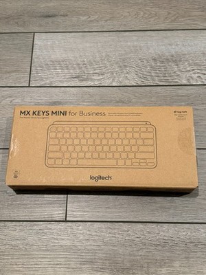Logitech MX Keys Mini for Business Graphite Bluetooth Logi Bolt 920-010594 NIB