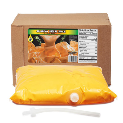 El Nacho Grande Style Bagged Mild Jalapeno Cheese for Gold Medal 5300 & 5301 Dis