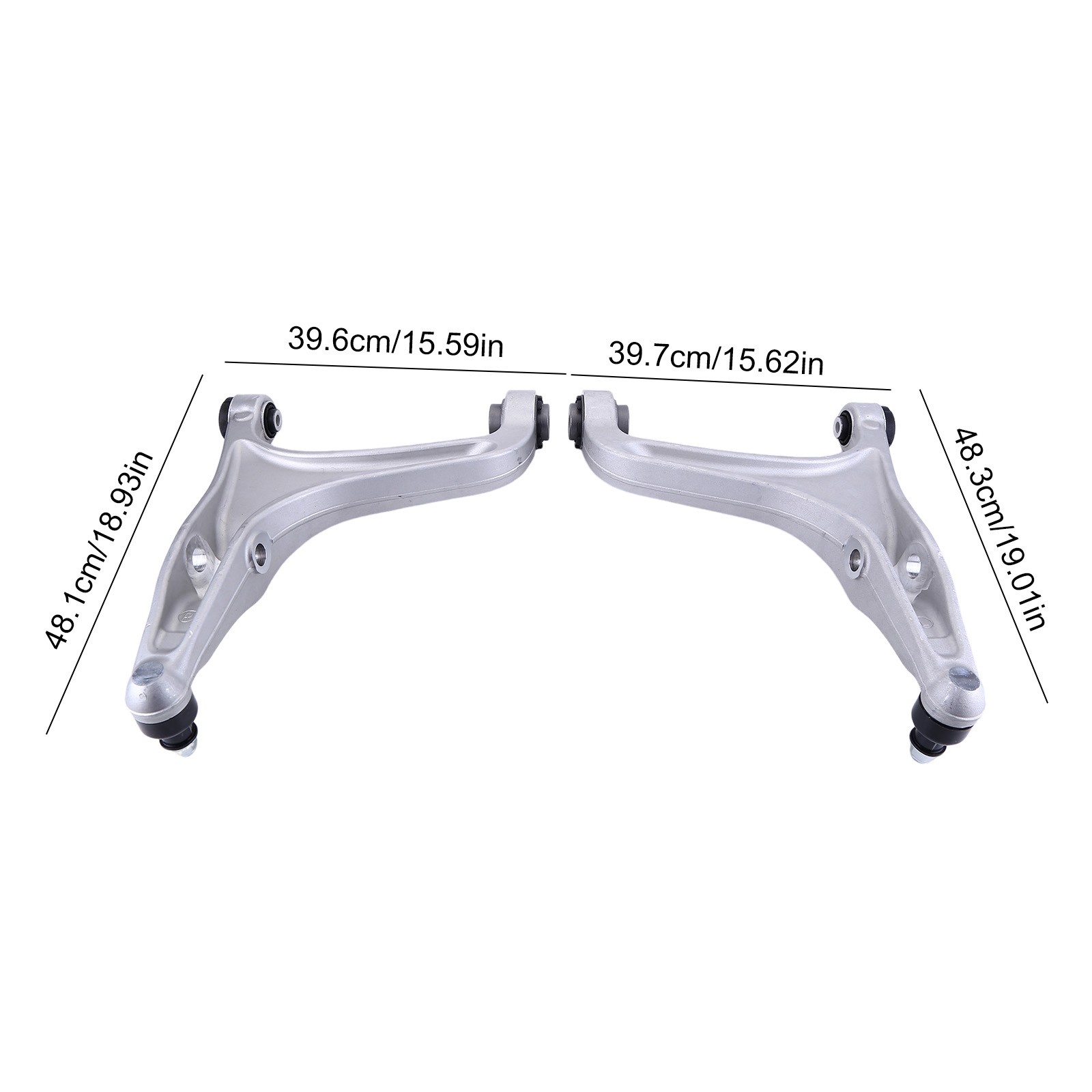 FOR MASERATI GHIBLI QUATTROPORTE M156 2014- FRONT LEFT RIGHT LOWER CONTROL ARMS