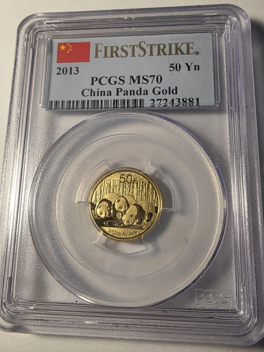 Gold PCGS Grade MS 70 Chinese Coins for sale | eBay