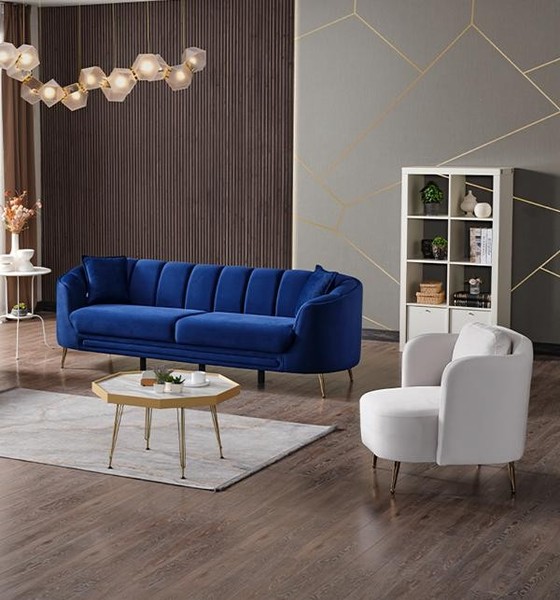 Wohnzimmer Set Hochwertig Sitzgruppe Sofa 3 Sitzer Dreisitzer Sessel Modern-image