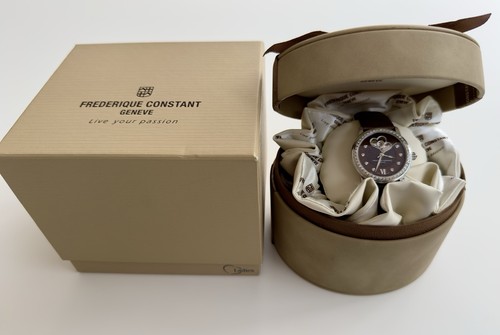 frederique constant automatik Damen Armbanduhr, 56 Diamanten - Bild 3 von 13