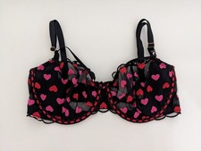NWT! Victoria's Secret Dream Angels Push Up Without Padding Bra Red Hearts 32DD