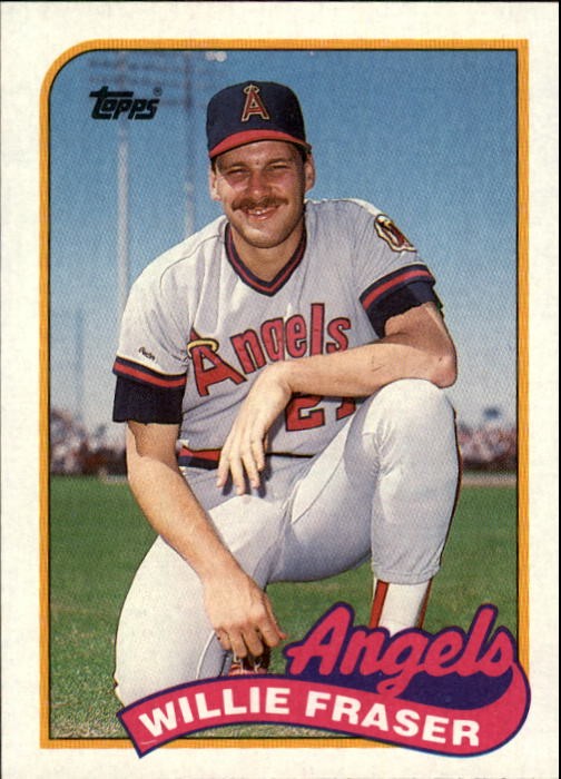 1989 Topps #679 Willie Fraser - BB