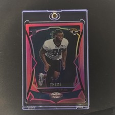 2024 Panini Certified Jordan Jefferson Rookie Mirror Pink /225 Jaguars #189