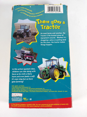 There Goes a Tractor VHS Real Wheels KidVision 1998 85365184930| eBay